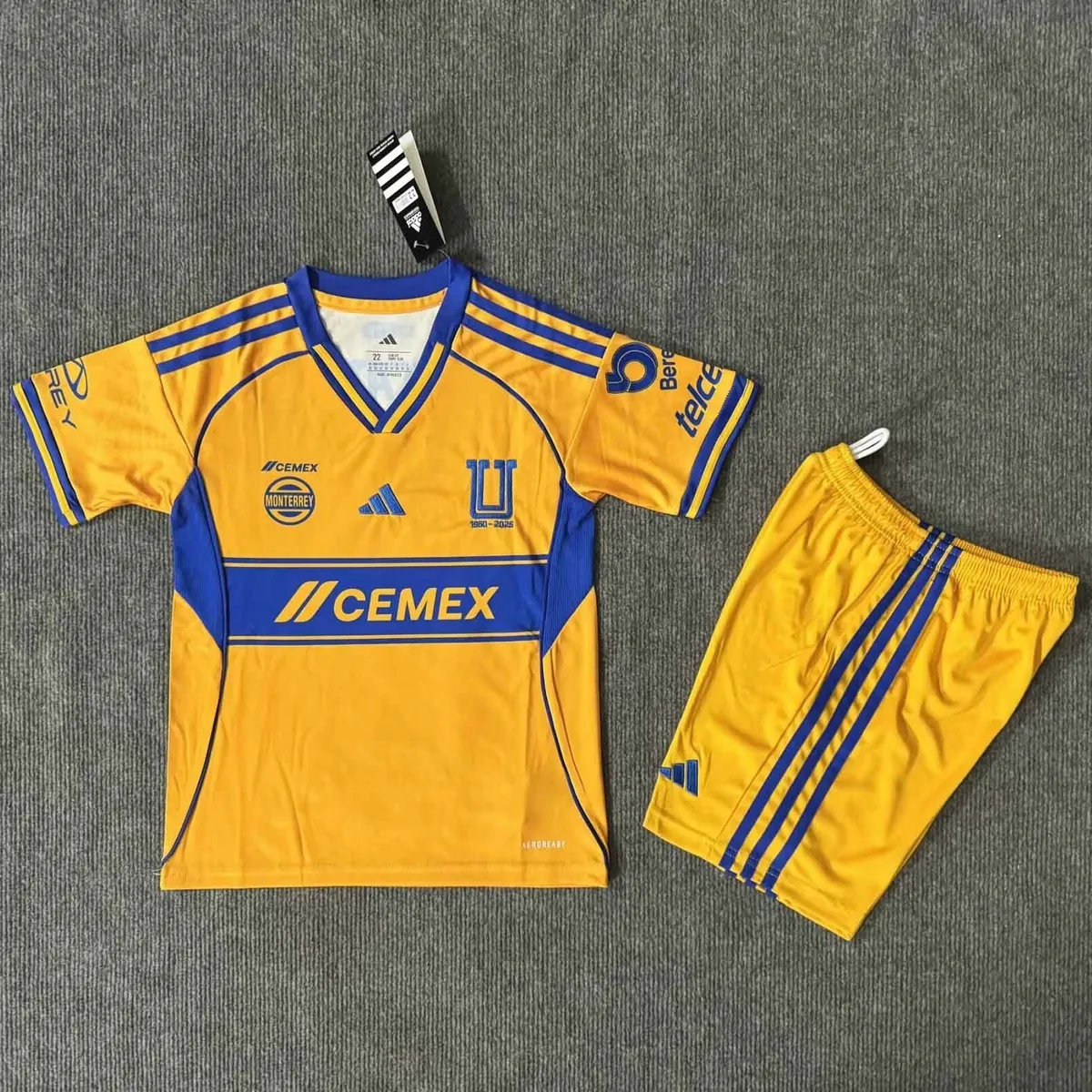 25-26 Tigres UANL Home Kid Kits Youth Apparels AAAAJersey Dropship Yupoo 2