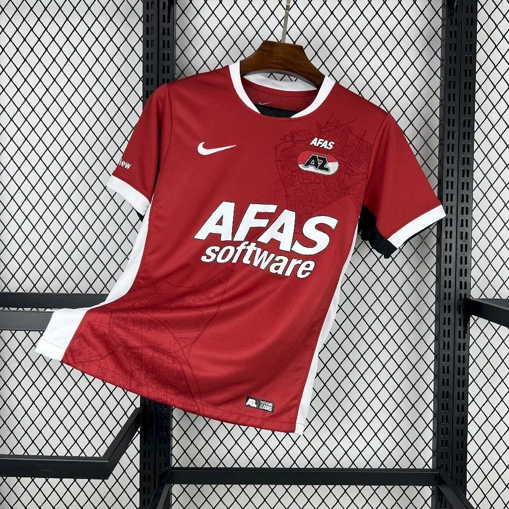 25-26 AZ Alkmaar Home Kit Football T-Shirt AAAAJersey Wholesale Yupoo 6