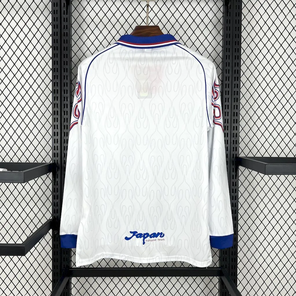 1998 Japan Away Retro Kit Long Sleeve Vintage Shirt AAAAJersey Supplier Yupoo 2