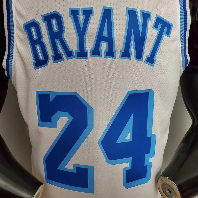 Before Bryant #8 After Bryant #24 Lakers white 1
