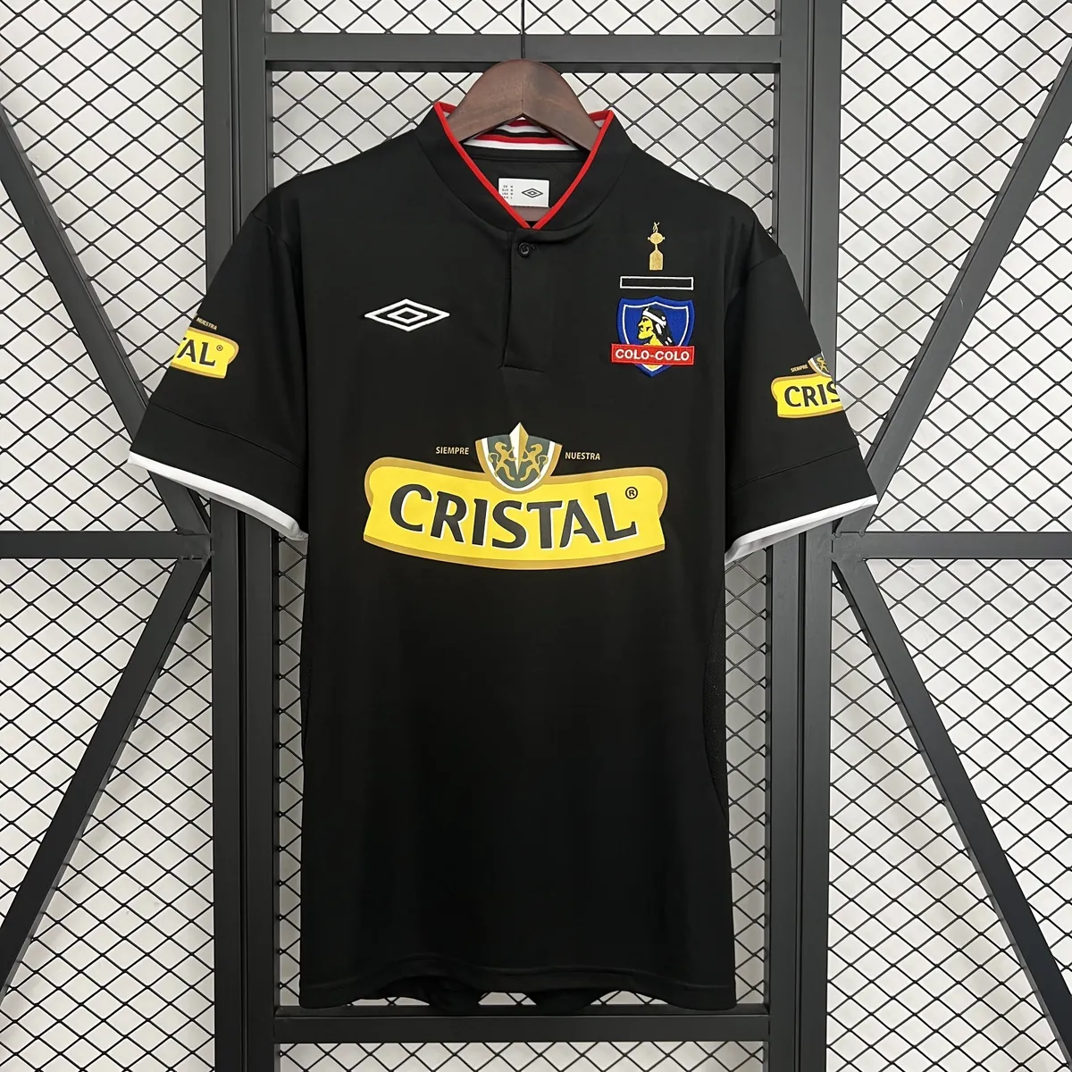 2013 Colo Colo Away Retro Kit Vintage black Shirt Football AAAAJersey Wholesale Yupoo 7