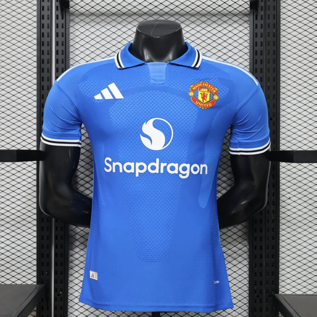 26-27 Manchester United Blue Mens Kit Special Edition Player Soccer Shirt AAAAJersey Yupoo 7 2