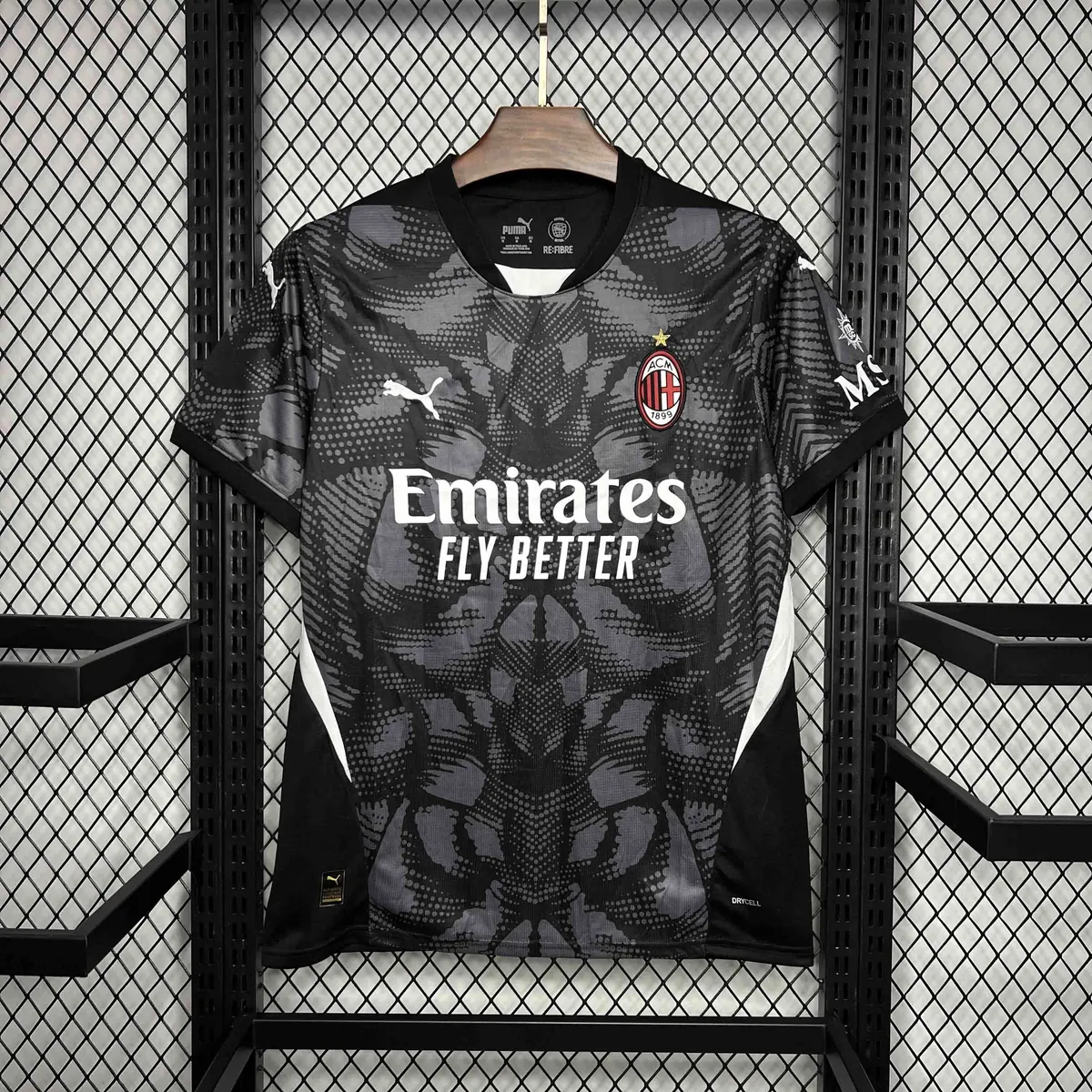 24-25 AC Milan Goalkeeper Black Kit AAAAJersey Supplier Yupoo 6