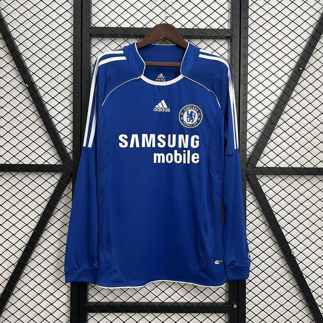 06-07 Chelsea Home Long Sleeve Retro Kit Vintage Shirt AAAAJersey Supply Yupoo 8