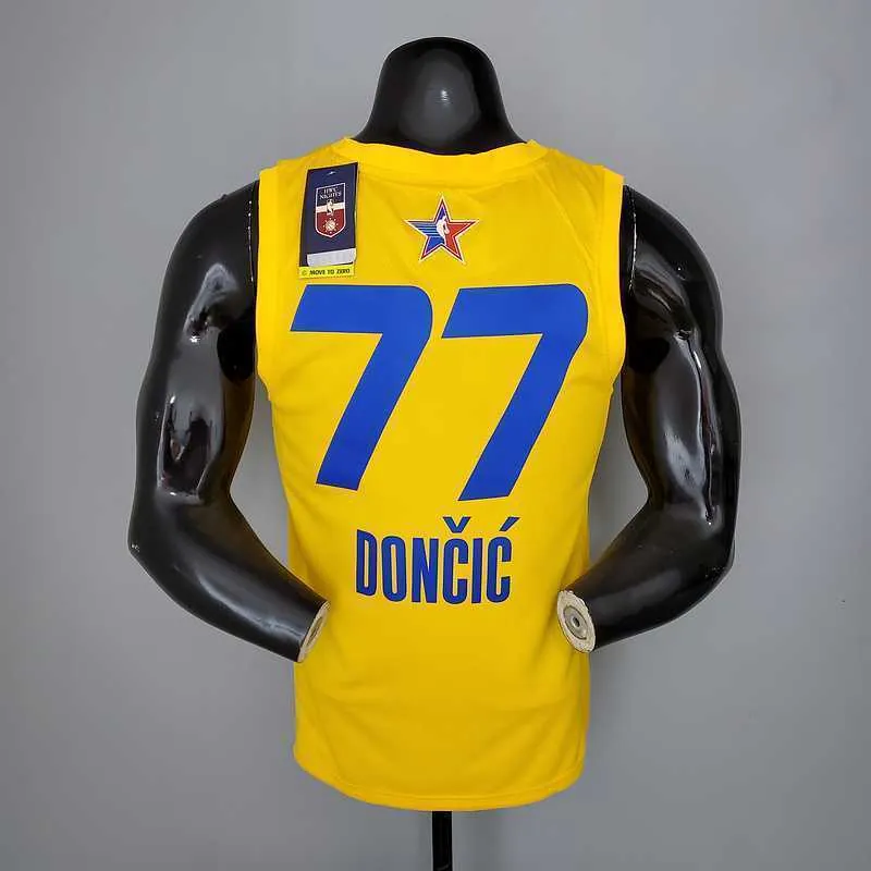 2021 DONCIC#77 All-Star Yellow 1