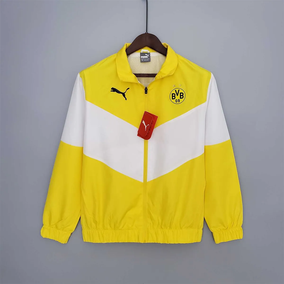 21-22 Dortmund yellowwhite windbreaker 8