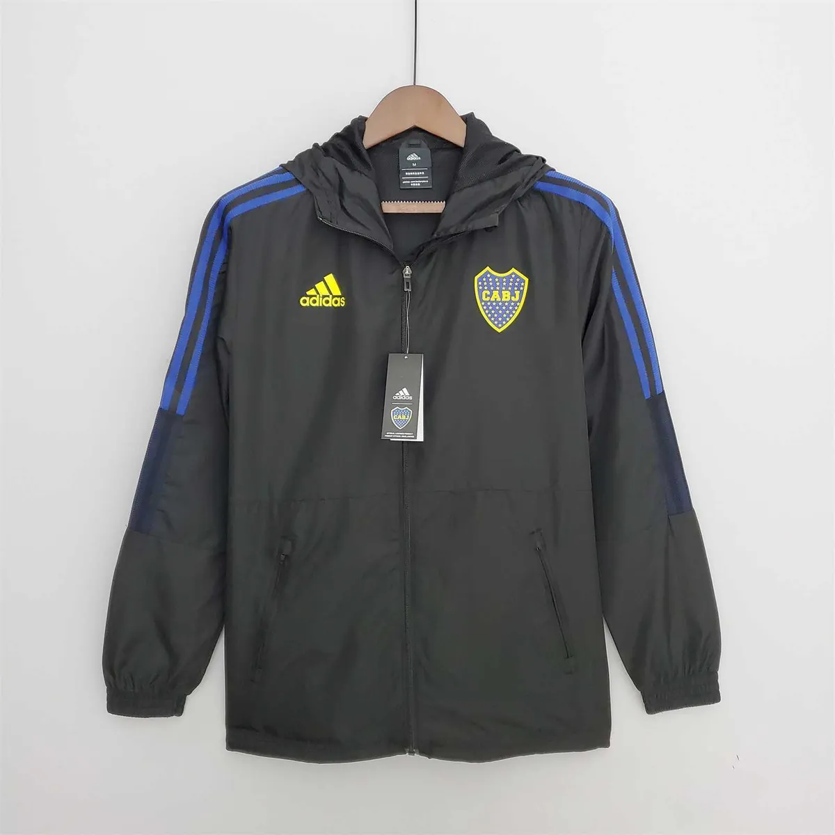 22-23 Boca Juniors black windbreaker 8