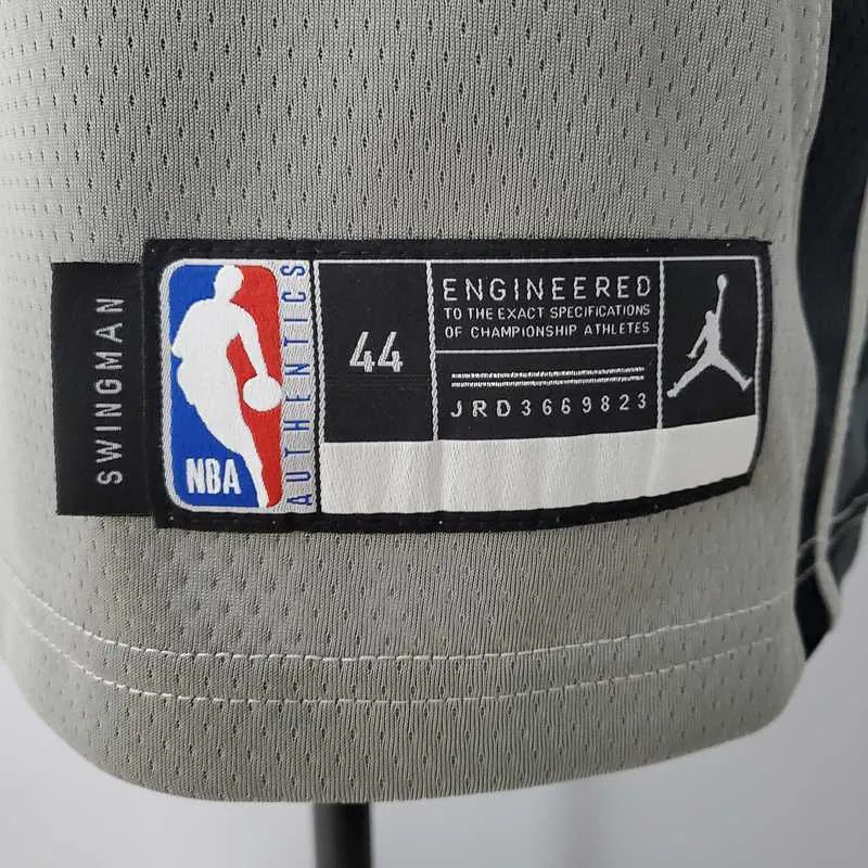 Durant #7 Brooklyn Nets City Edition Gray 4