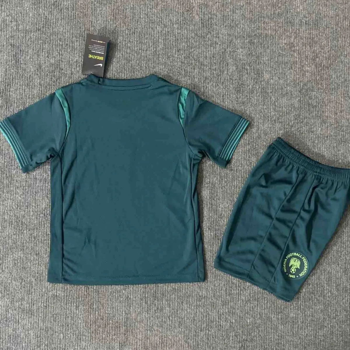 2025 Nigeria Away Kid Kits Youth Apparels AAAAJersey Yupoo 1