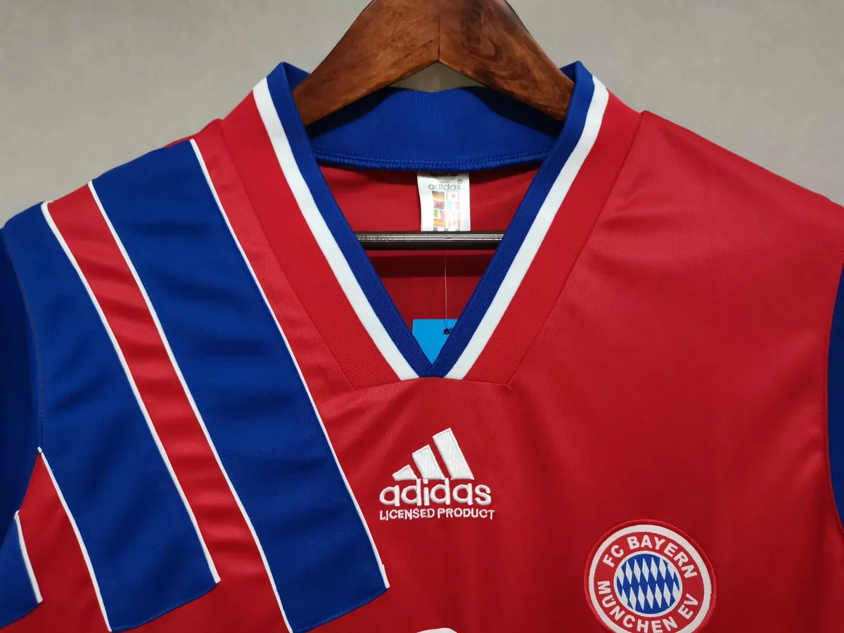 93-94 Bayern Munich home red blue 5