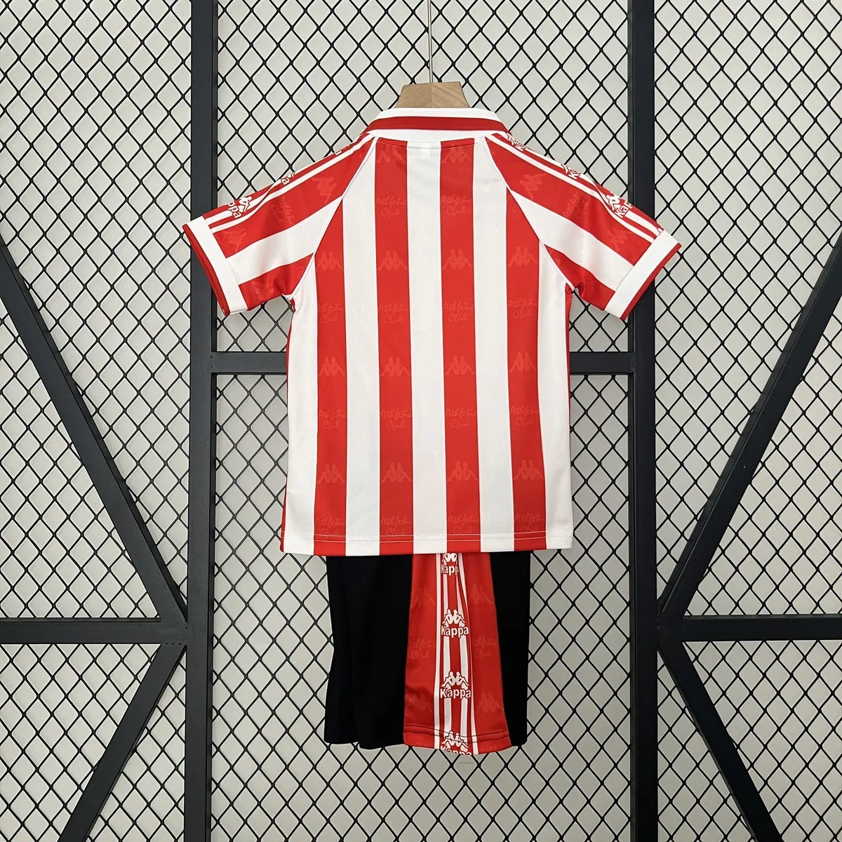 95-57 Athletic Bilbao Home Retro Kid Kits Youth Apparels AAAAJersey Wholesale Yupoo 5