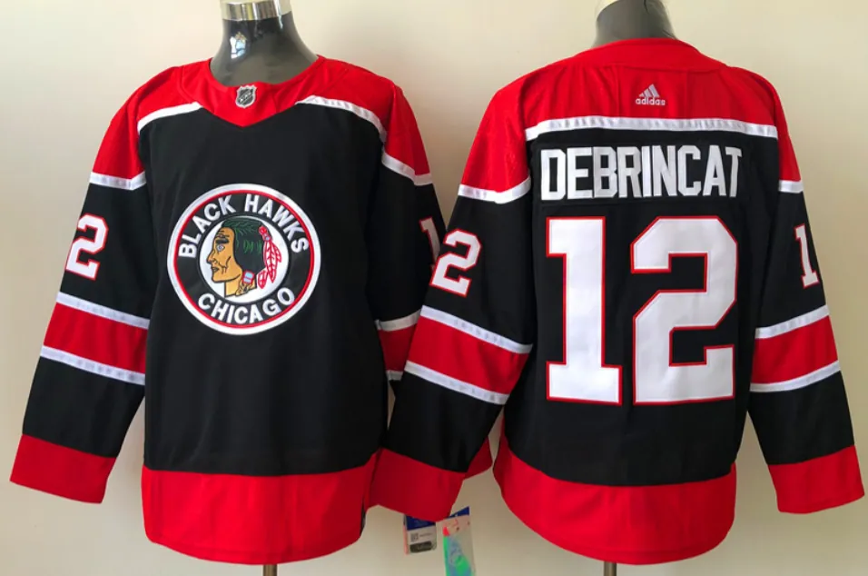 Chicago Blackhawks ice hockey jersey M-3XL 芝加哥黑鹰冰球服 5