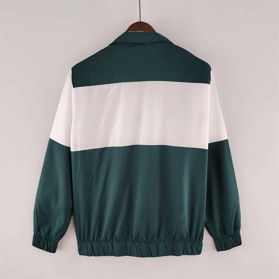 22-23 Palmeiras Windbreaker White-Green 6