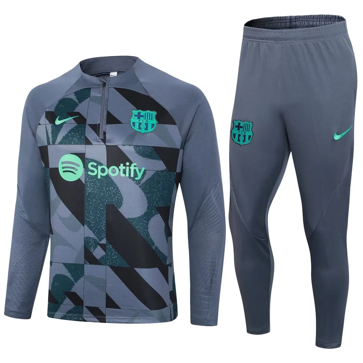 23-24 Barcelona Long Sleeve Training Suit Yupoo 3
