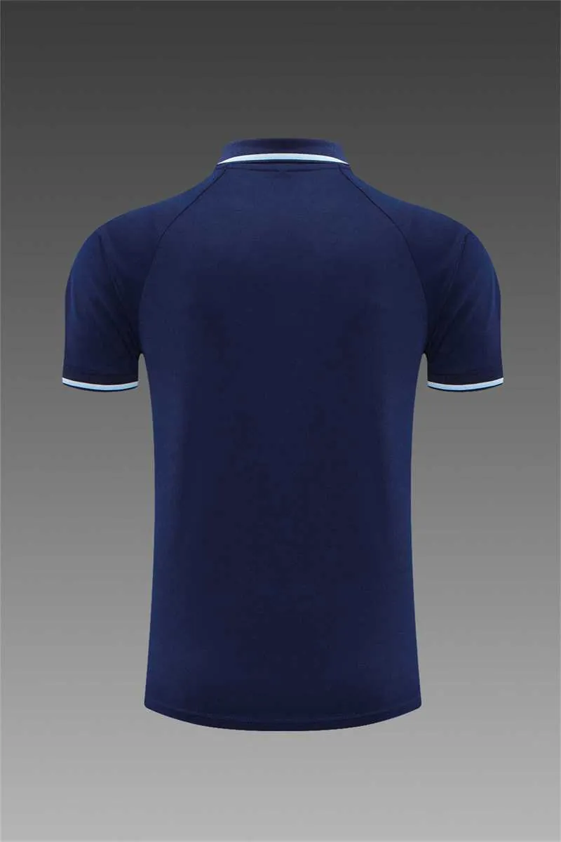 Manchester City Polo deep royal blue stripes 11
