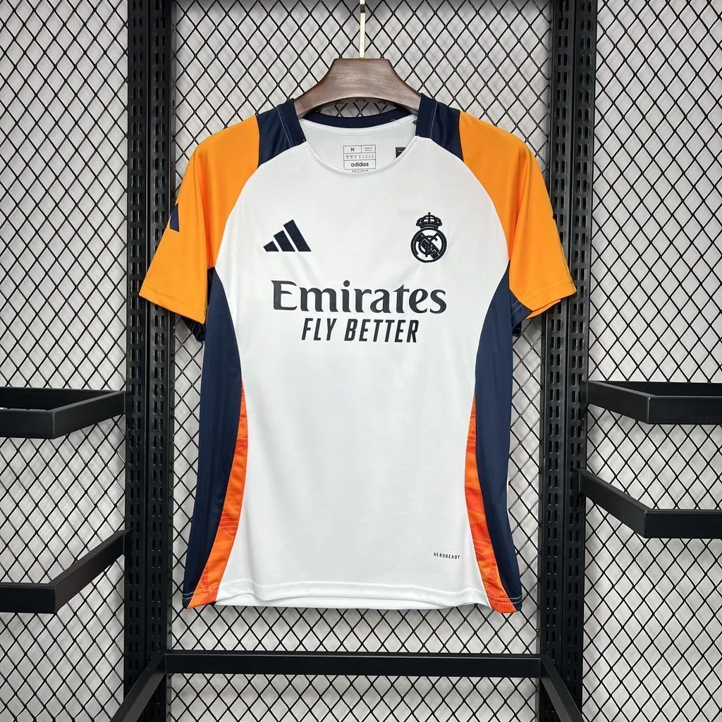 24-25 Real Madrid Pre-Match Shirt Soccer Uniforms Soccer AAAAJersey Yupoo 6