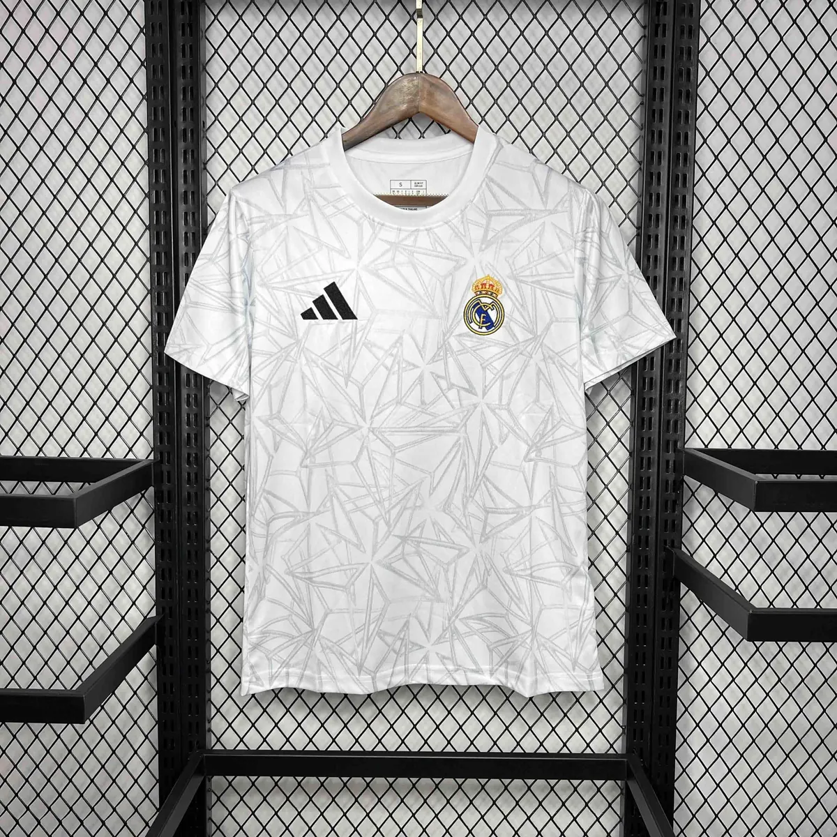 24-25 Real Madrid Training White Kit Soccer Uniform AAAAJersey Dropshiping Yupoo 5