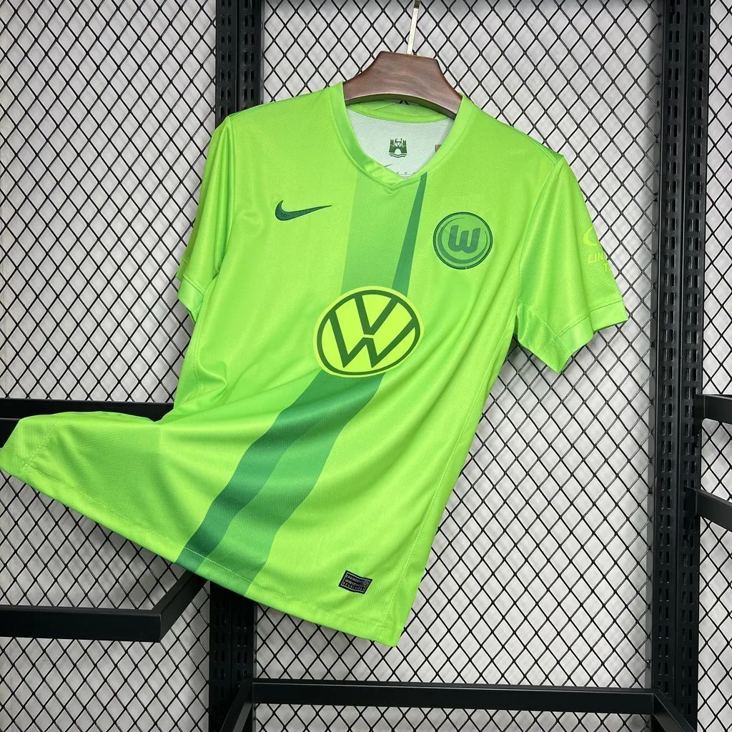 24-25 Wolfsburg Home Kit Football Wear Sport AAAAJersey Yupoo 2