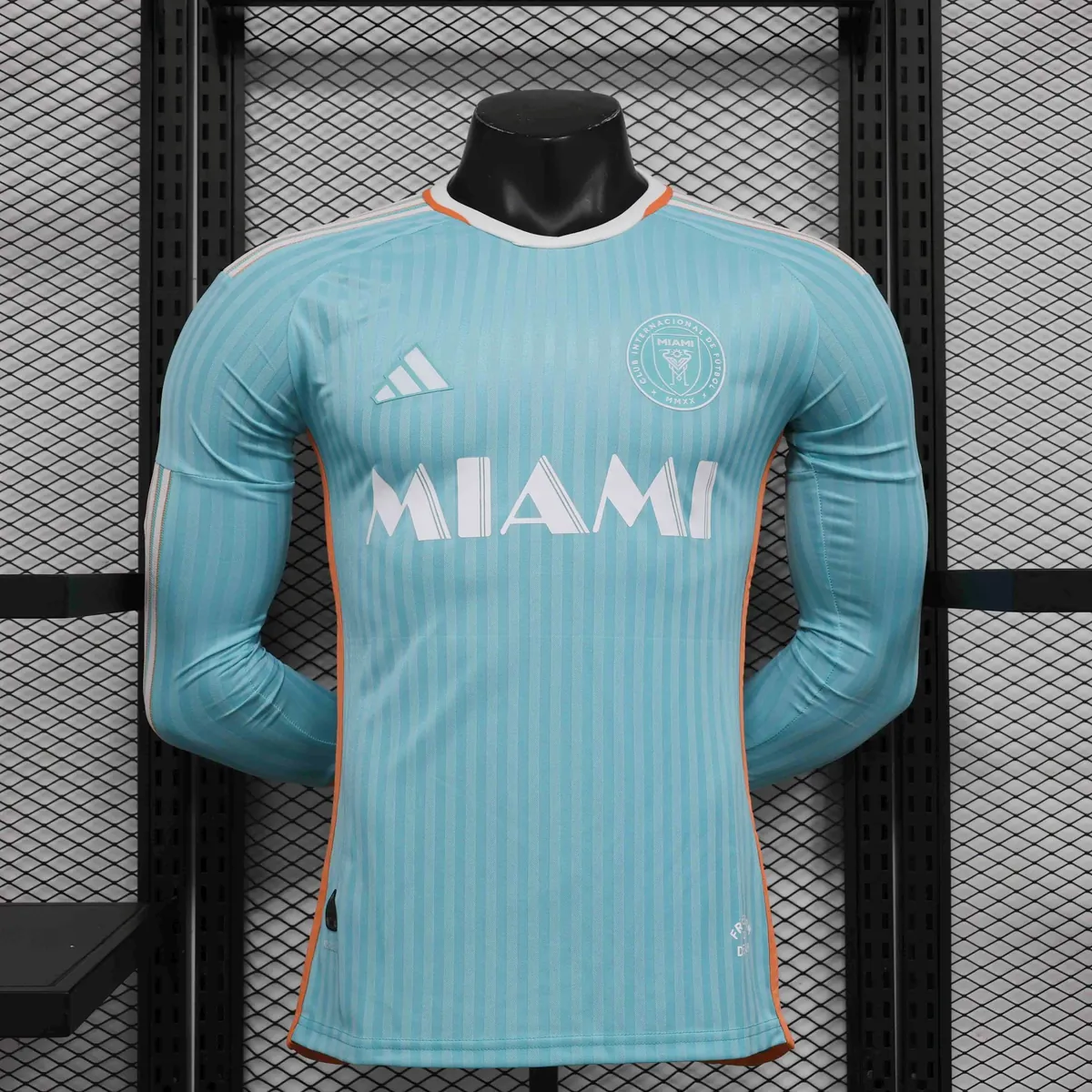 24-25 Inter Miami Third Long Sleeve Kit Player Version Shirt Soccer AAAAJersey Yupoo 6