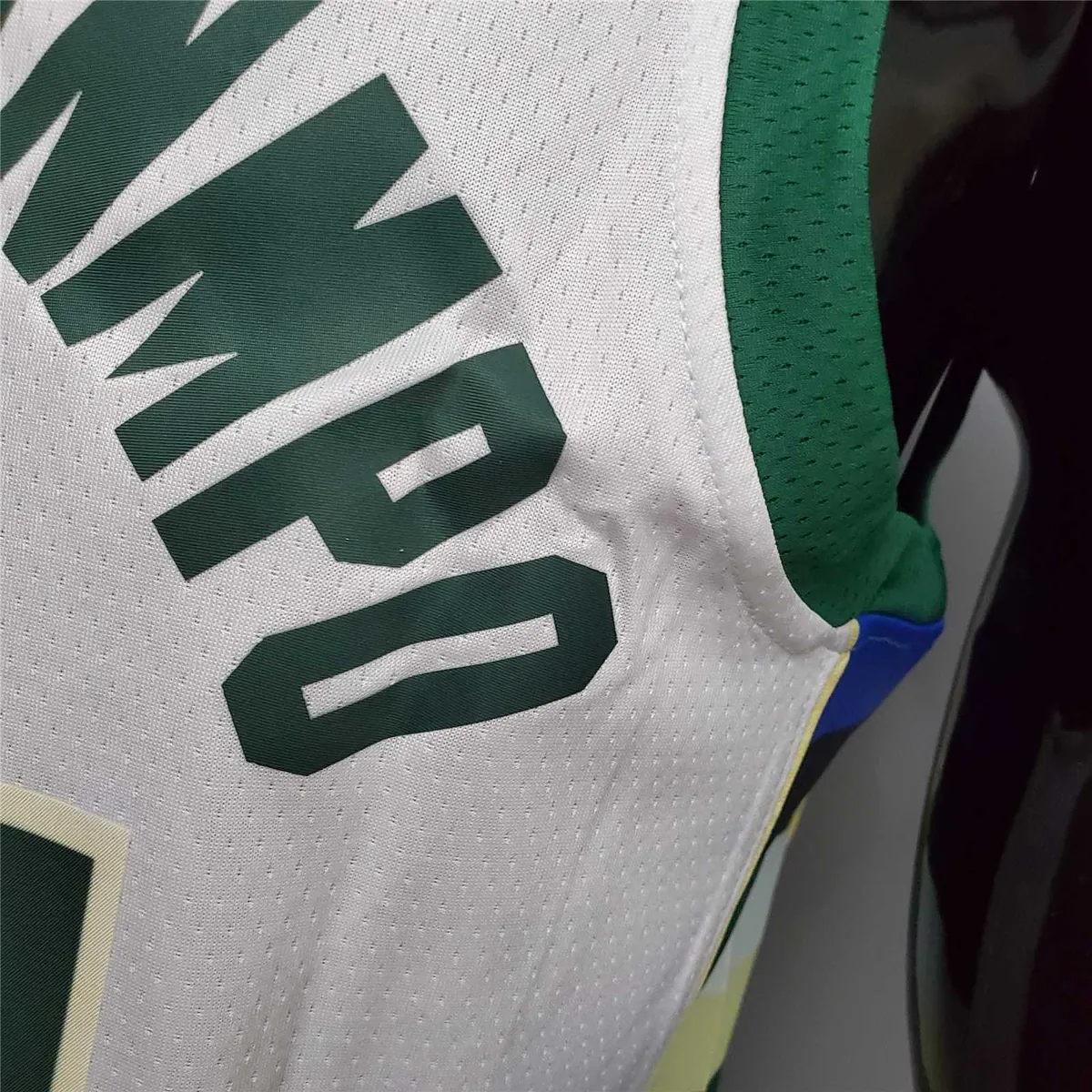 Antetokounmpo#34 Bucks white 4