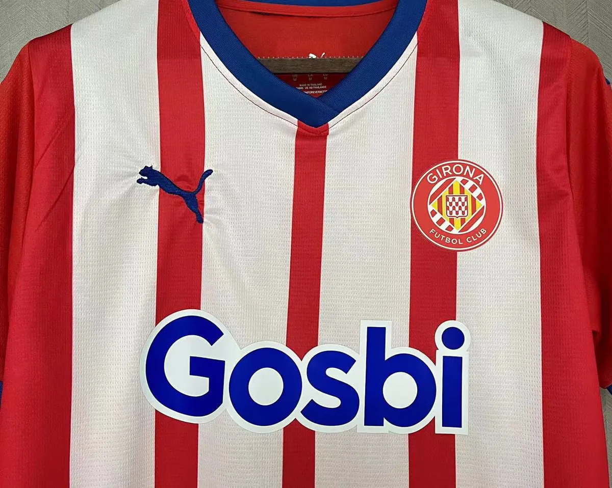 23-24 Girona Home S-XXL Cheap Soccer Jerseys 2