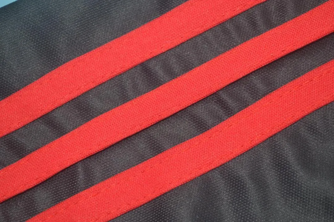 1990 Flamengo home red black 11