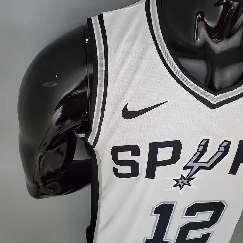 ALDRIDGE#12 Spurs White 3