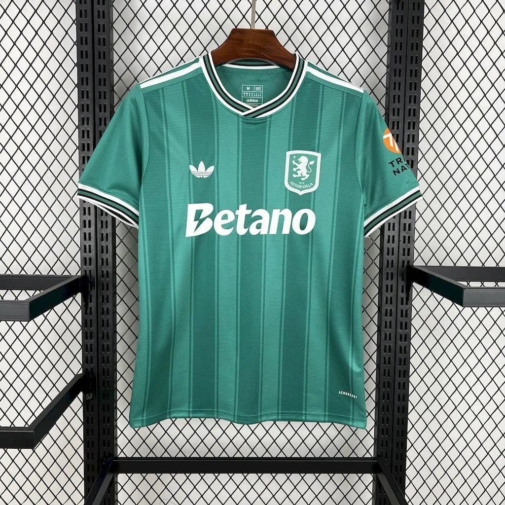 24-25 Aston Villa Green Special Edition T-Shirt AAAAJersey Supplier Yupoo 8
