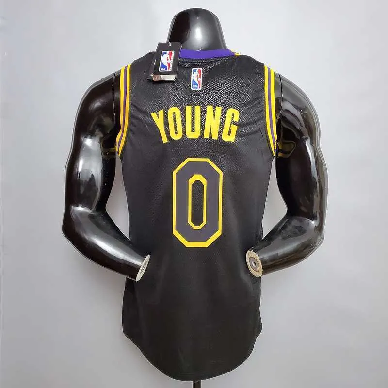 YOUNG #0 Lakers black 5