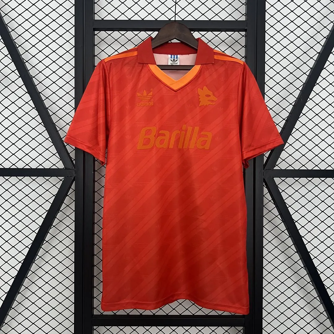 92-94 Roma Fourth Retro Kit Vintage Shirt AAAAJersey Dropship Yupoo 8