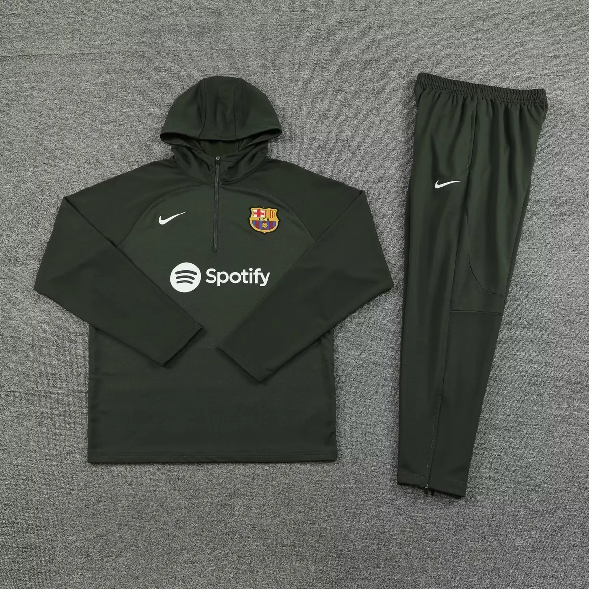23-24 Barcelona Hoodie Long Sleeve Training Suit Yupoo 1
