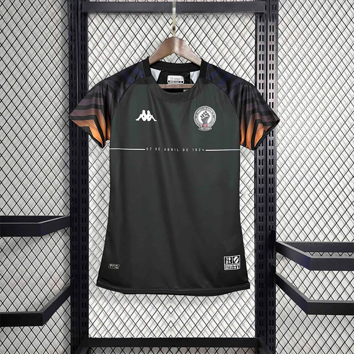 24-25 Vasco da Gama Warm-Up Black Woman Shirt Soccer Uniforms AAAAJersey Supplier Yupoo 2