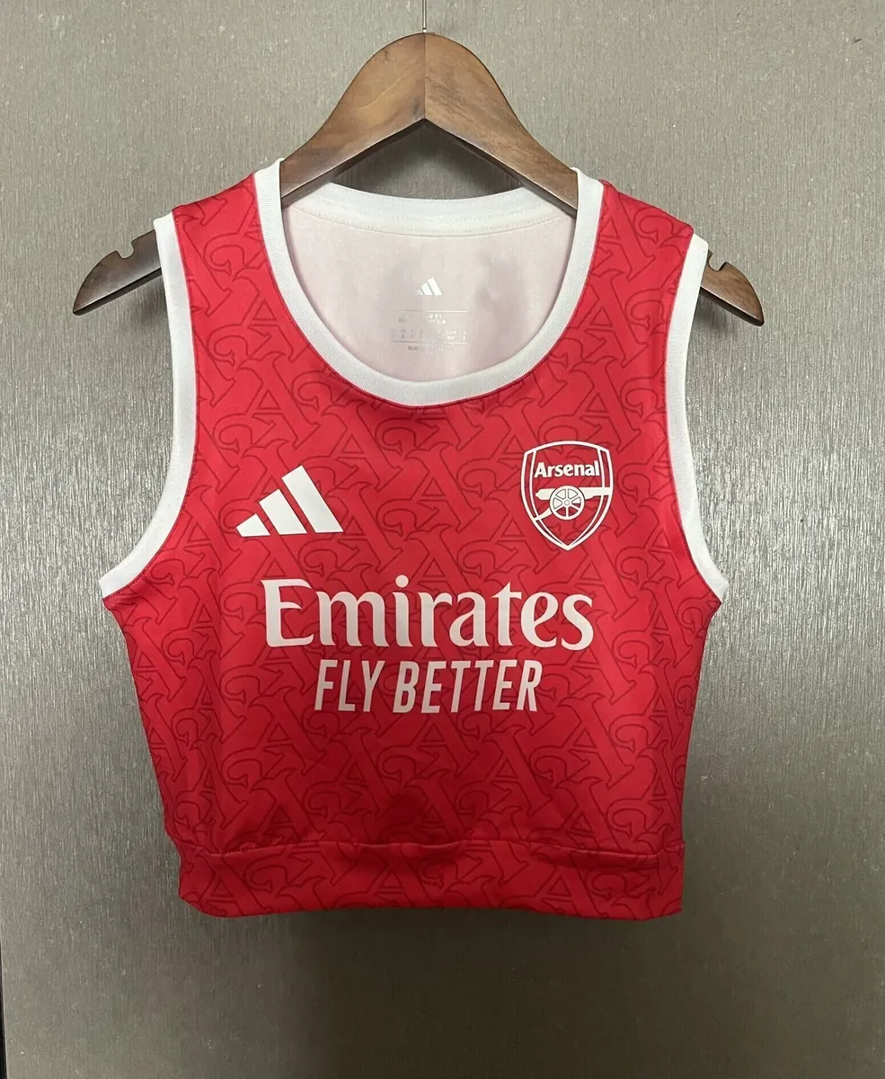 25-26 Arsenal Home Women Yoga Vest Football Sino Kit AAAAJersey Supply Yupoo 2