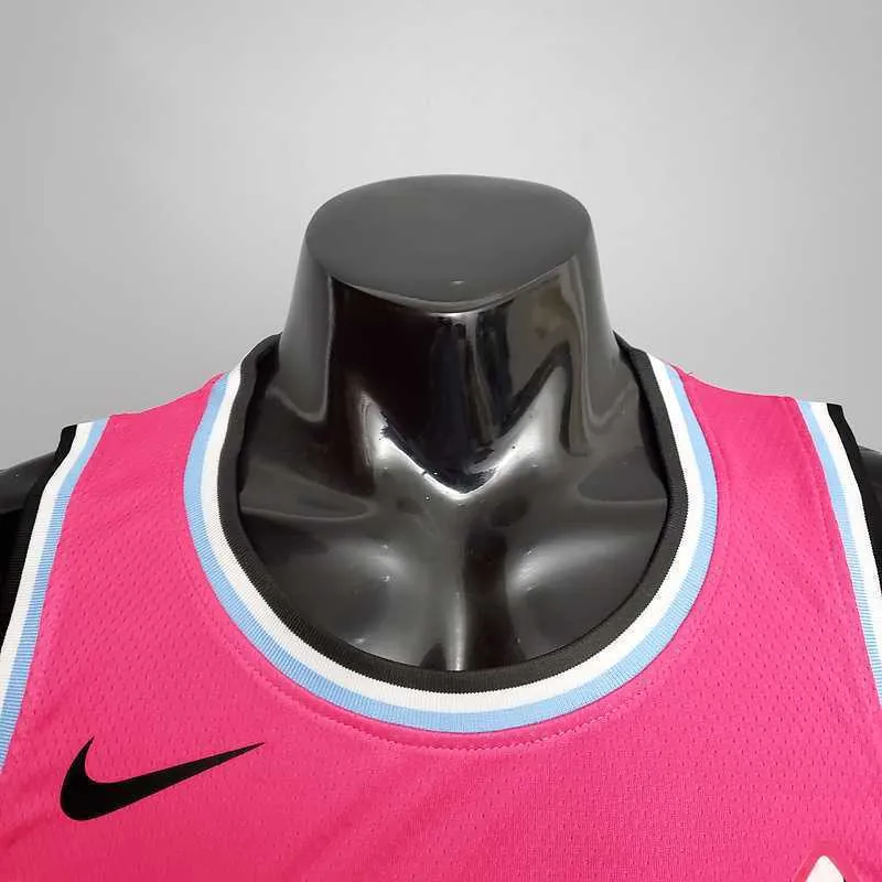 ADEBAYO#13 Miami Heat V-neck pink 8