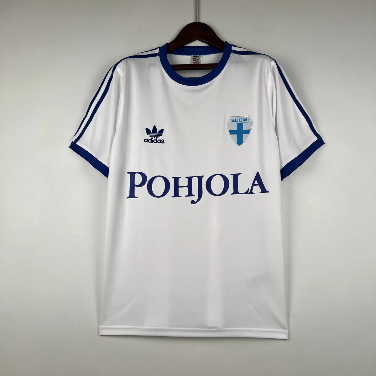 1982 Finland Home S-XXL football t-shirt 8