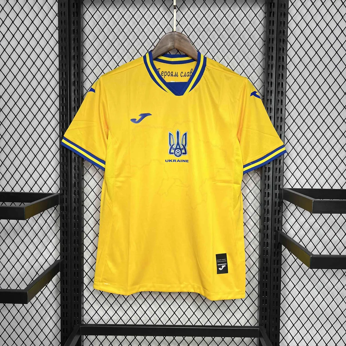 2024 Ukraine Home Kit UEFA Euro Shirt Football AAAAJersey Supplier 9