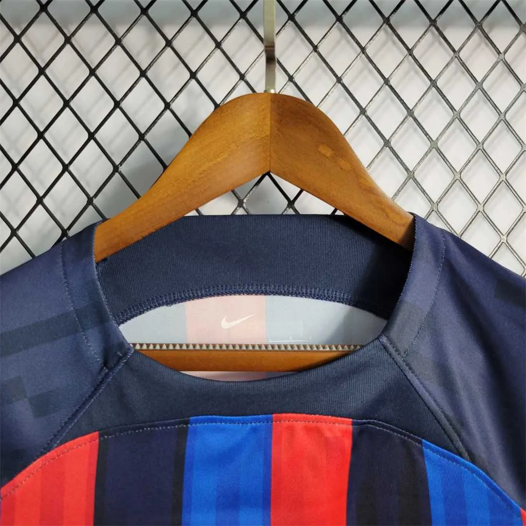 22-23 Barcelona home long sleeve 4