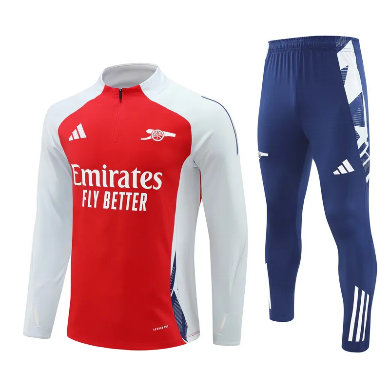 24-25 Arsenal Long Sleeve Training Suit Football Shirts 4