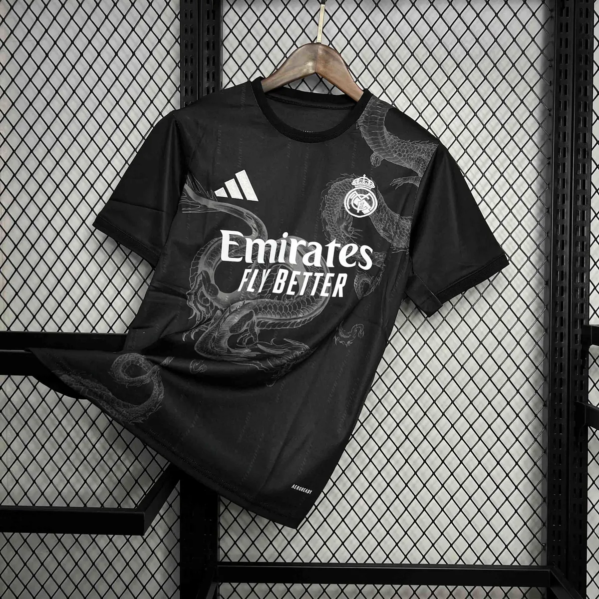 24-25 Real Madrid Dragon Black Special Edition Kit AAAAJersey Dropshiping Yupoo 5