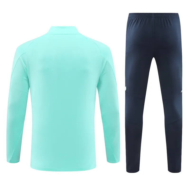 24-25 Real Madrid Long Sleeve Training Suit Football Shirts 3