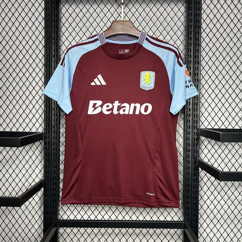 24-25 Aston Villa Home Kit Soccer Uniforms Soccer AAAAJersey Yupoo 7