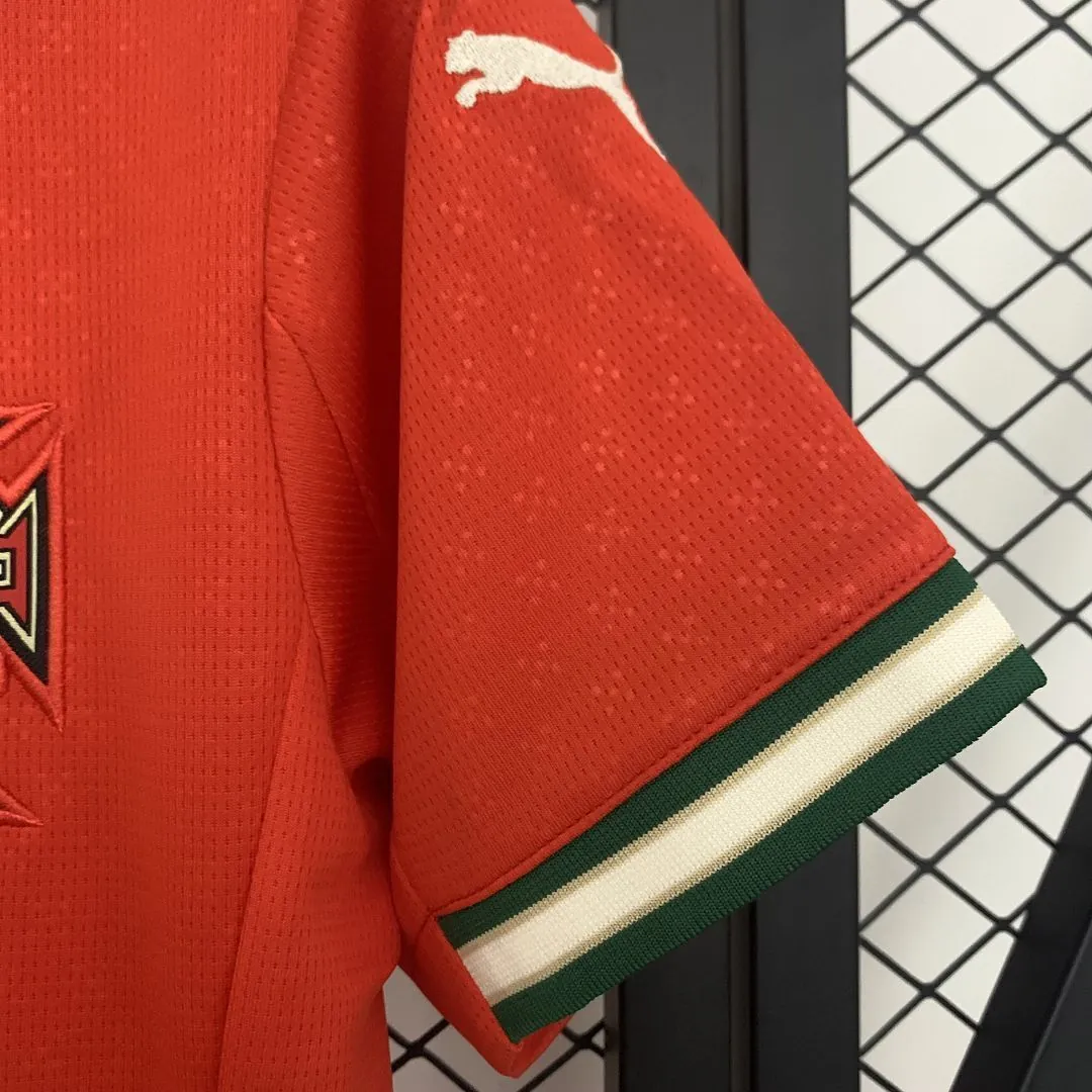 2025 Portugal Home Women Shirt Lady Uniform AAAAJersey Wholesale Yupoo 9