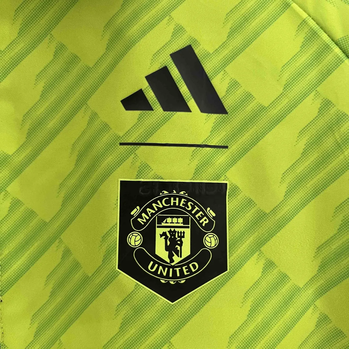 2024 Manchester United Trench Coat Reversible Windbreaker Double-Sides Jacket 4