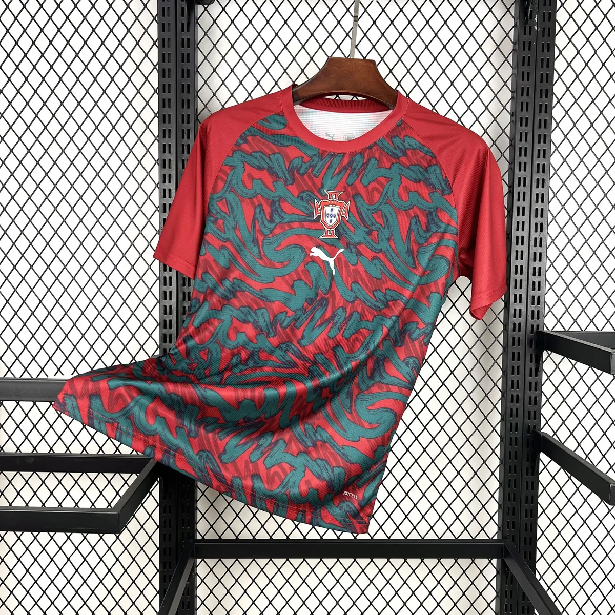 World Cup 2026 Portugal Mens Pre-Match Kit Soccer T-Shirt AAAAJersey Supply Yupoo 6 3