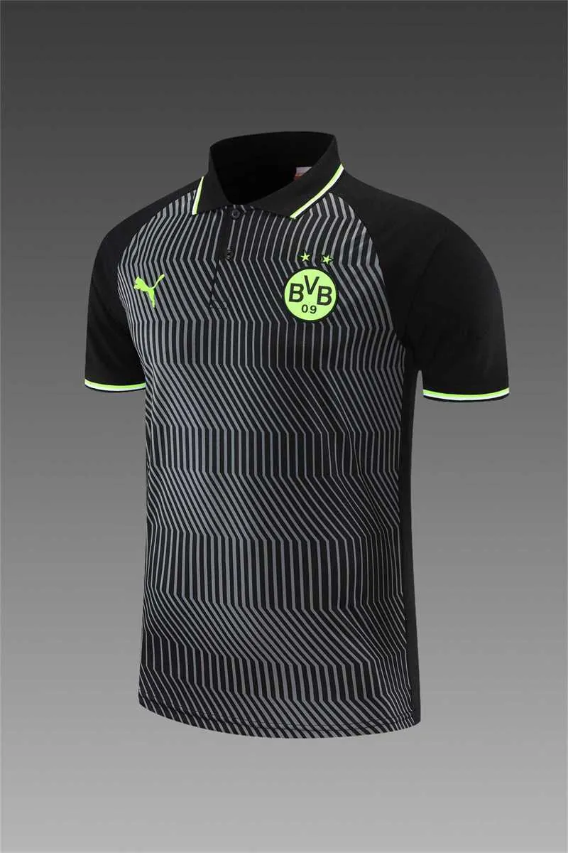 Polo Dortmund black stripes 10
