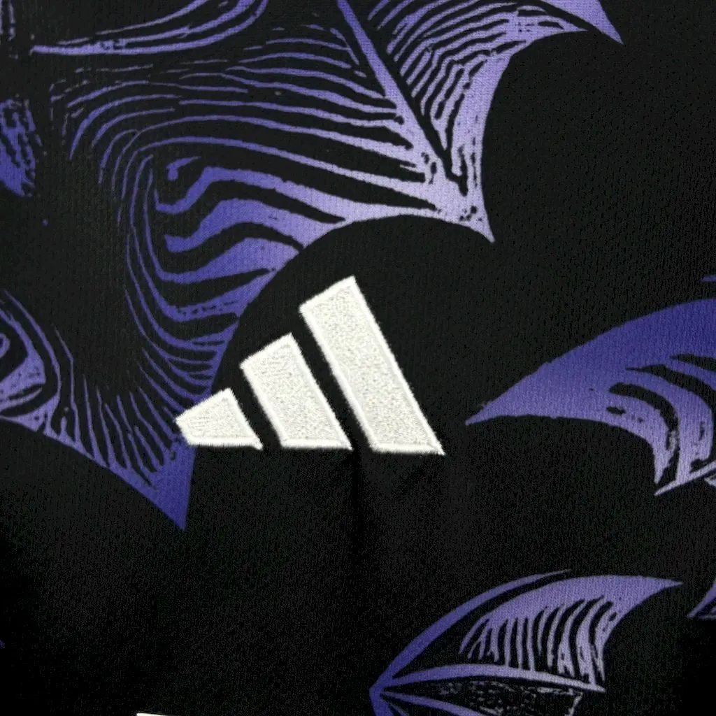 24-25 Real Madrid X Halloween Bat Special Edition T-Shirt AAAAJersey Supplier Yupoo 1