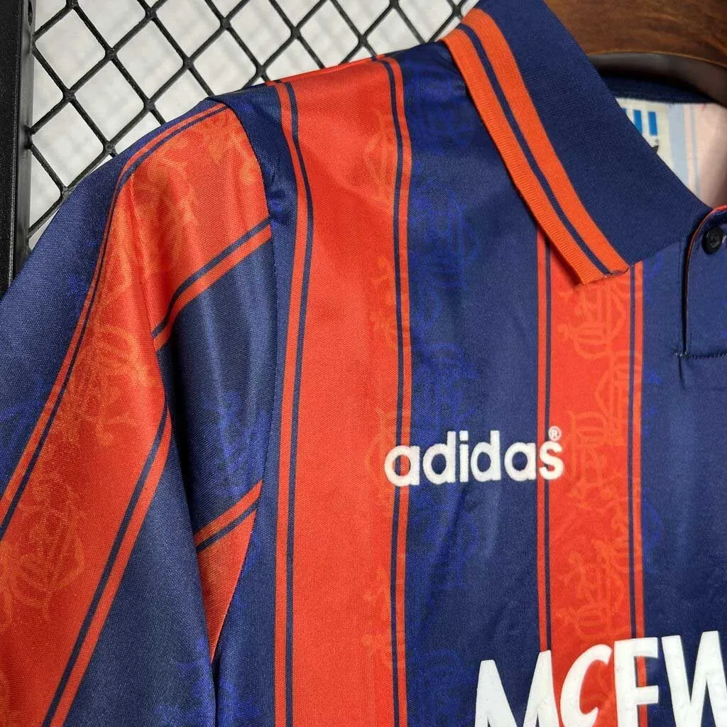93-94 Rangers Away Retro Kit Vintage Shirt Sport AAAAJersey Yupoo 2