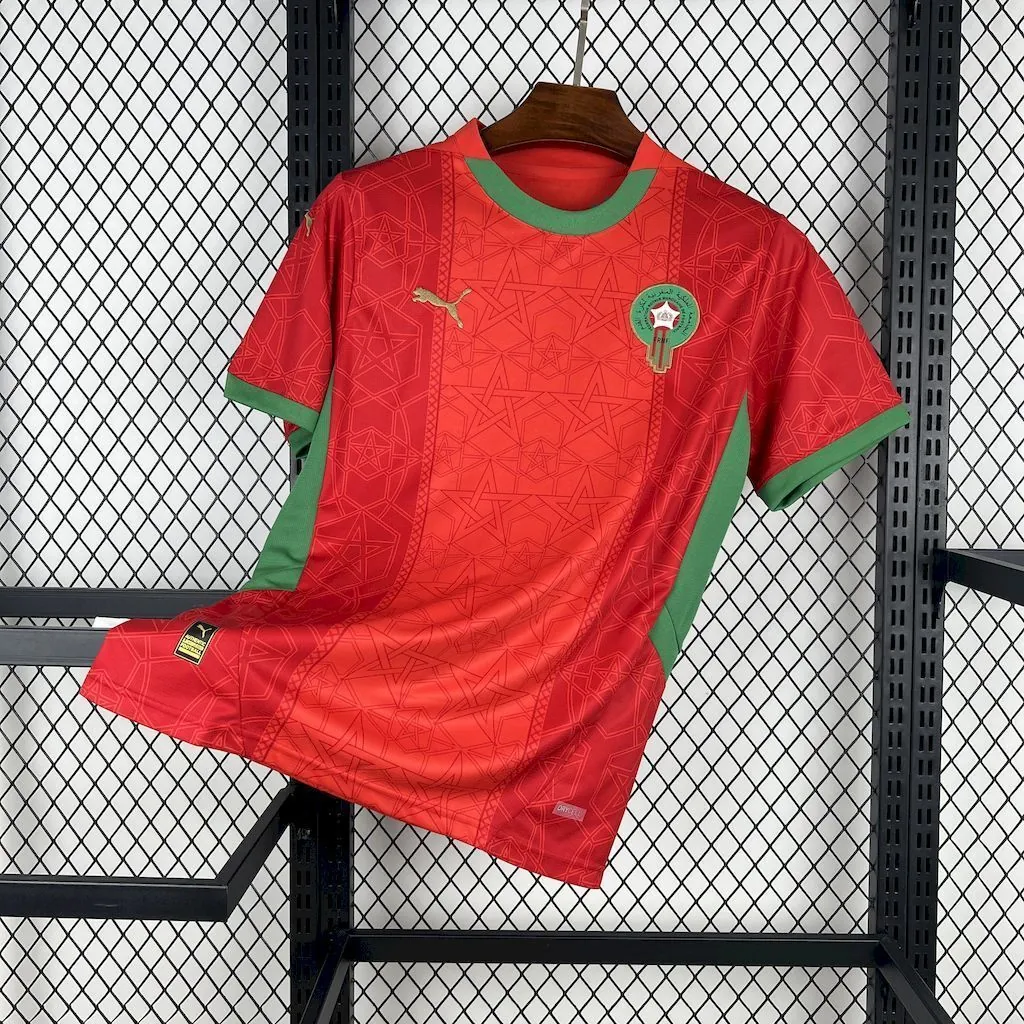24-25 Morocco Home Shirt Football Apparels Soccer AAAAJersey Yupoo 5