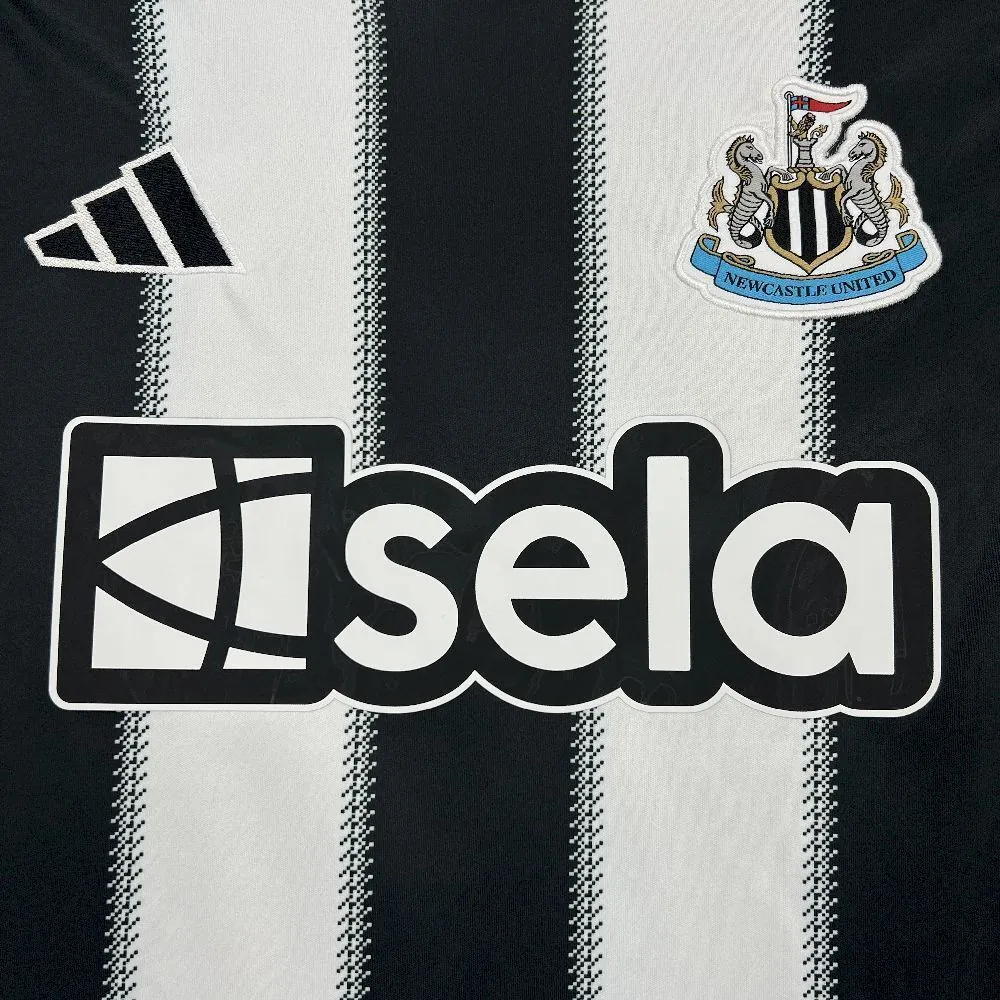 25-26 Newcastle United Home Kit Football Long Sleeve T-Shirt AAAAJersey Supplier Yupoo 3