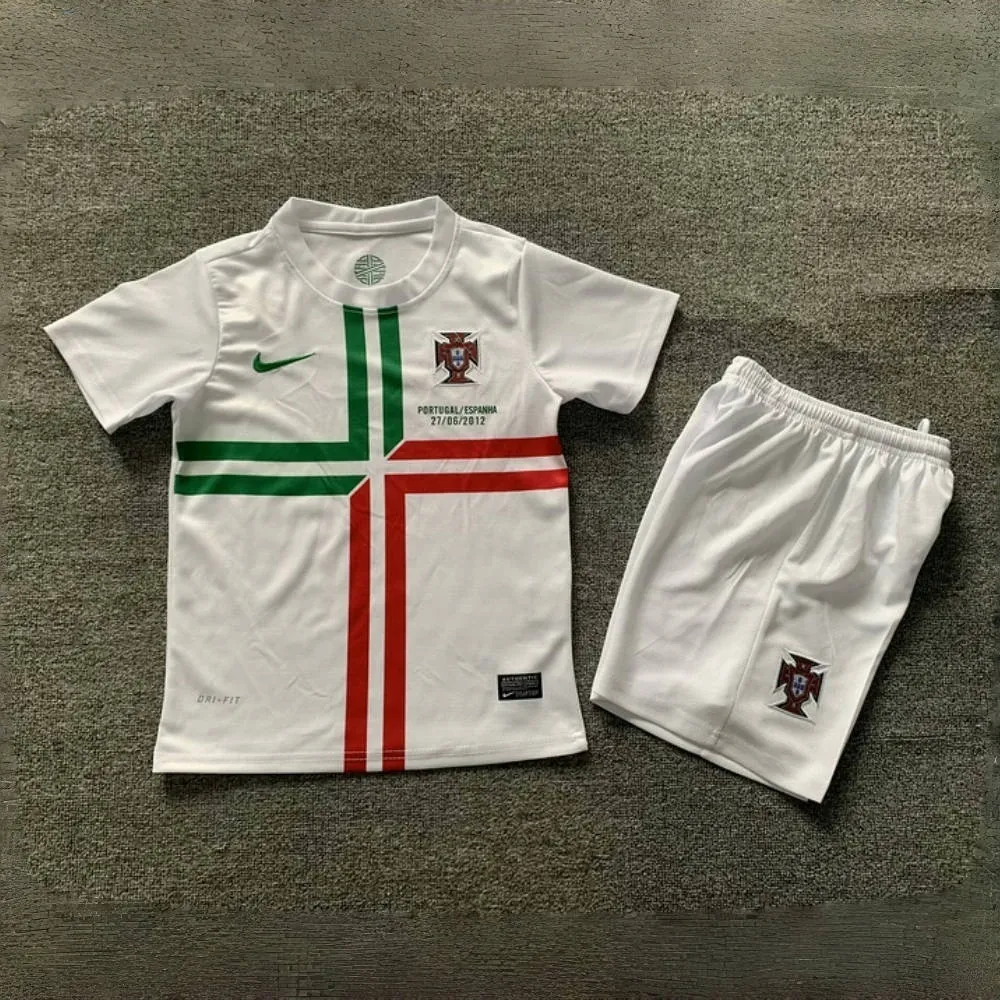 2012 Portugal Away Retro Kid Kits Vintage Youth Apparels AAAAJersey Supplier Yupoo 2